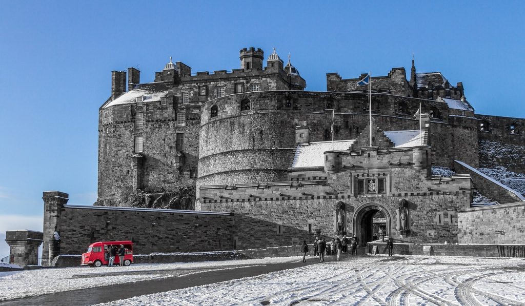 edimburgo castello foto