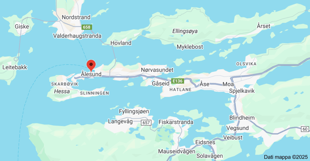 mappa alesund