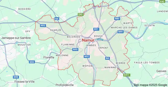 mappa namur