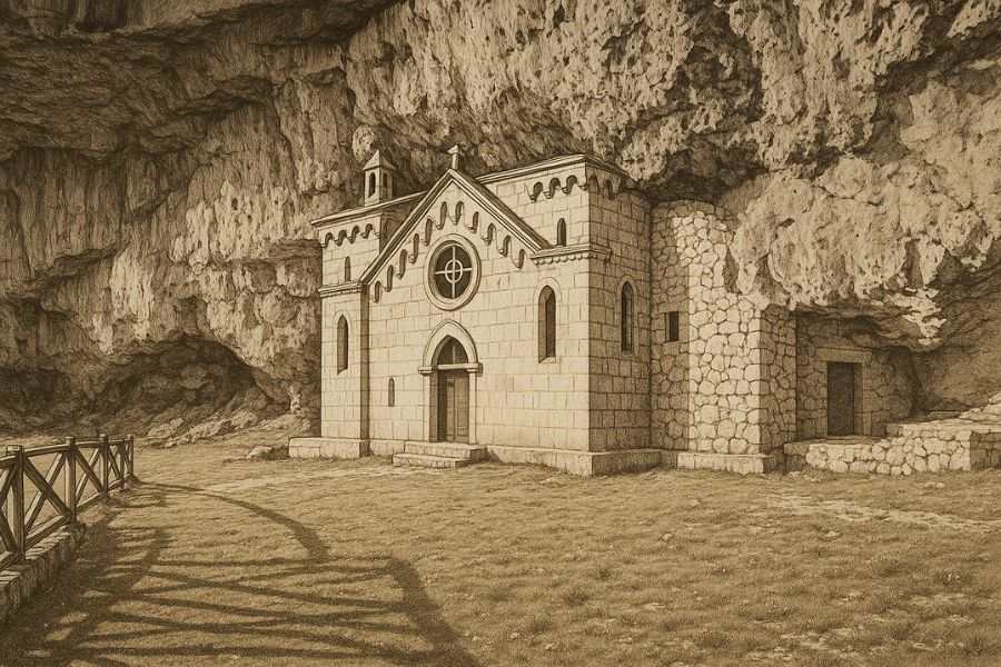 eremo di san michele a formia foto