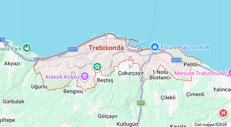 mappa trebisonda